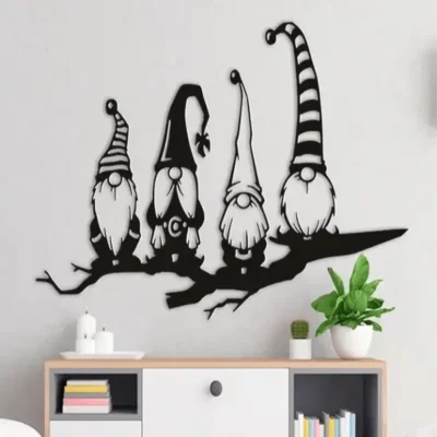 Sale "Branch Gnome MDF Wood Decoration Whimsical Wall Art for Creative Home".
