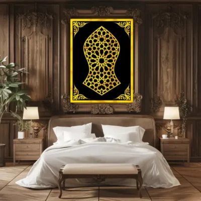 Sale Masjid e Nabi Jali Design Premium Islamic Wall Art