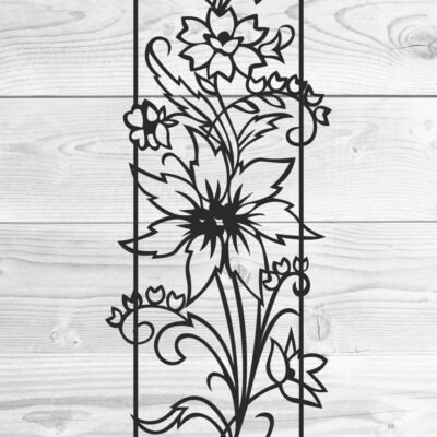 Floral Vine Wall Decal
