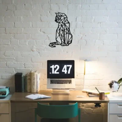 Sale "Cat Wall Art mdf Premium Wood Decor for Modern Home and Office Walls".